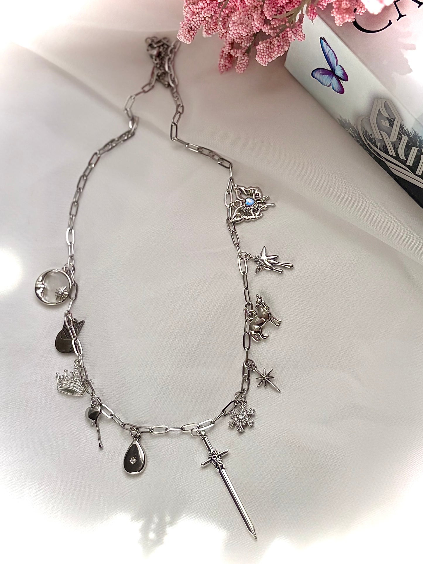 Quicksilver Charm Necklace