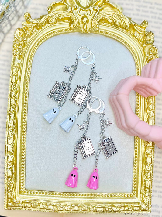 Ghost Charm Earrings