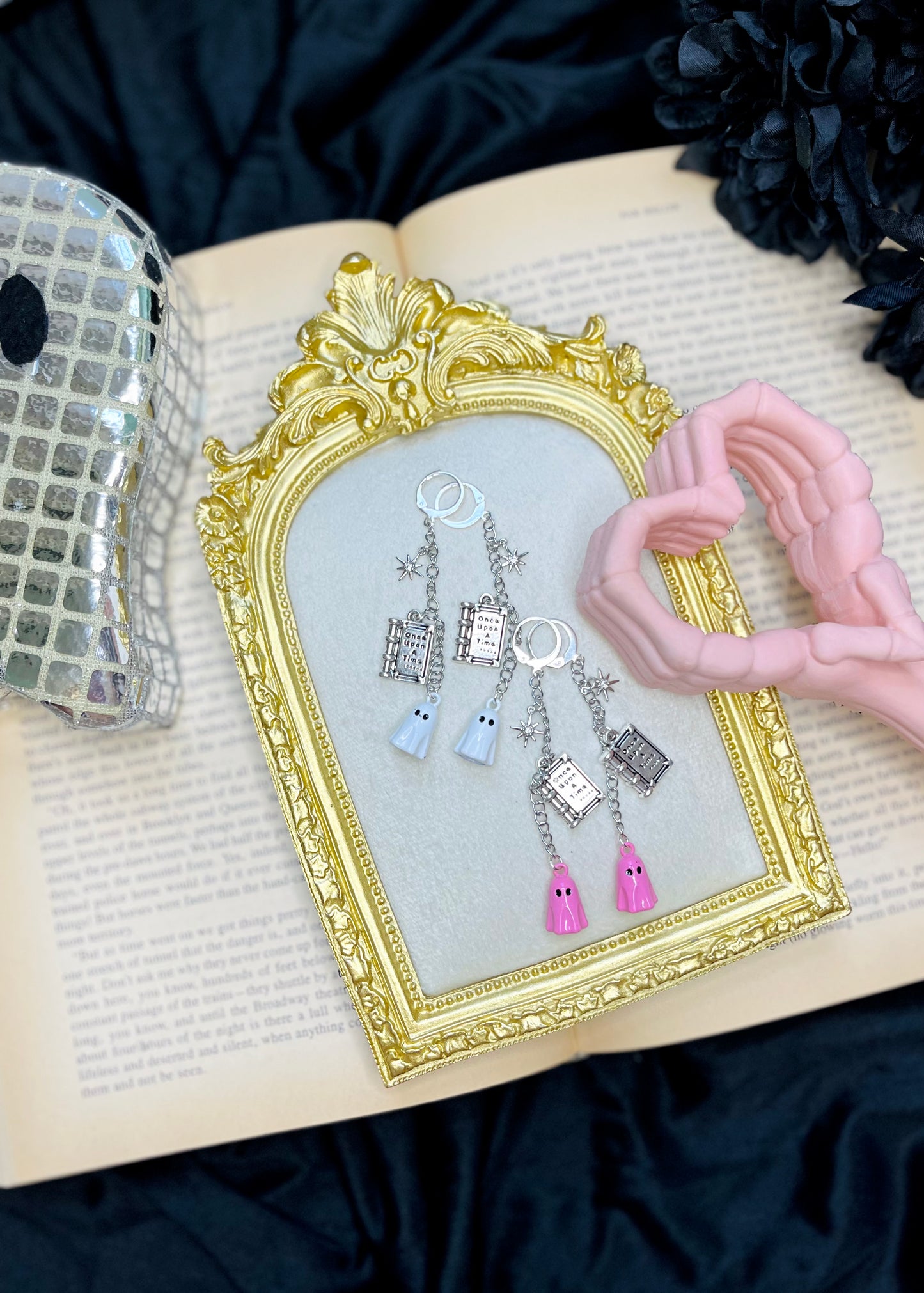 Ghost Charm Earrings