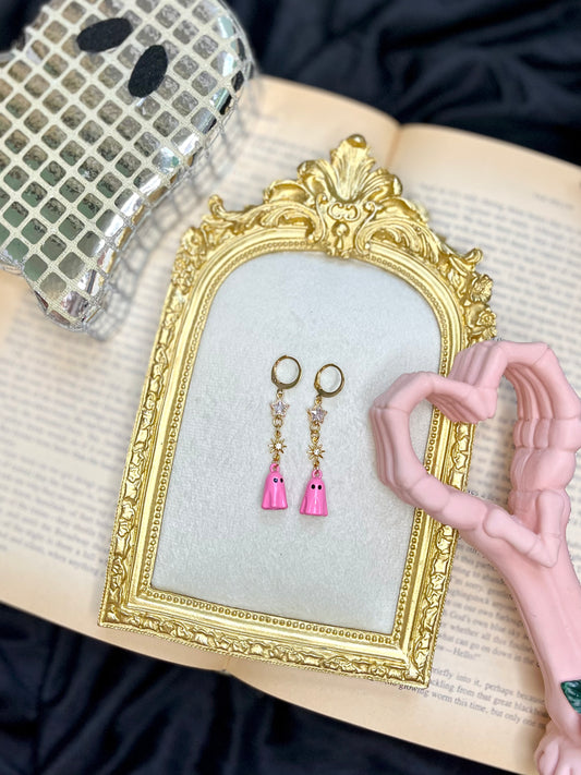 Gold Ghoul Earrings
