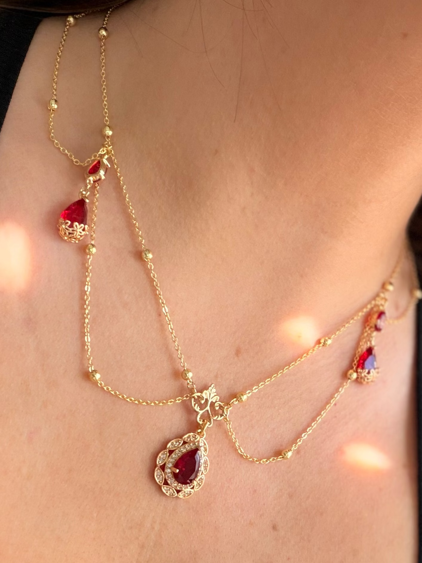 Vampire's Kiss Necklace