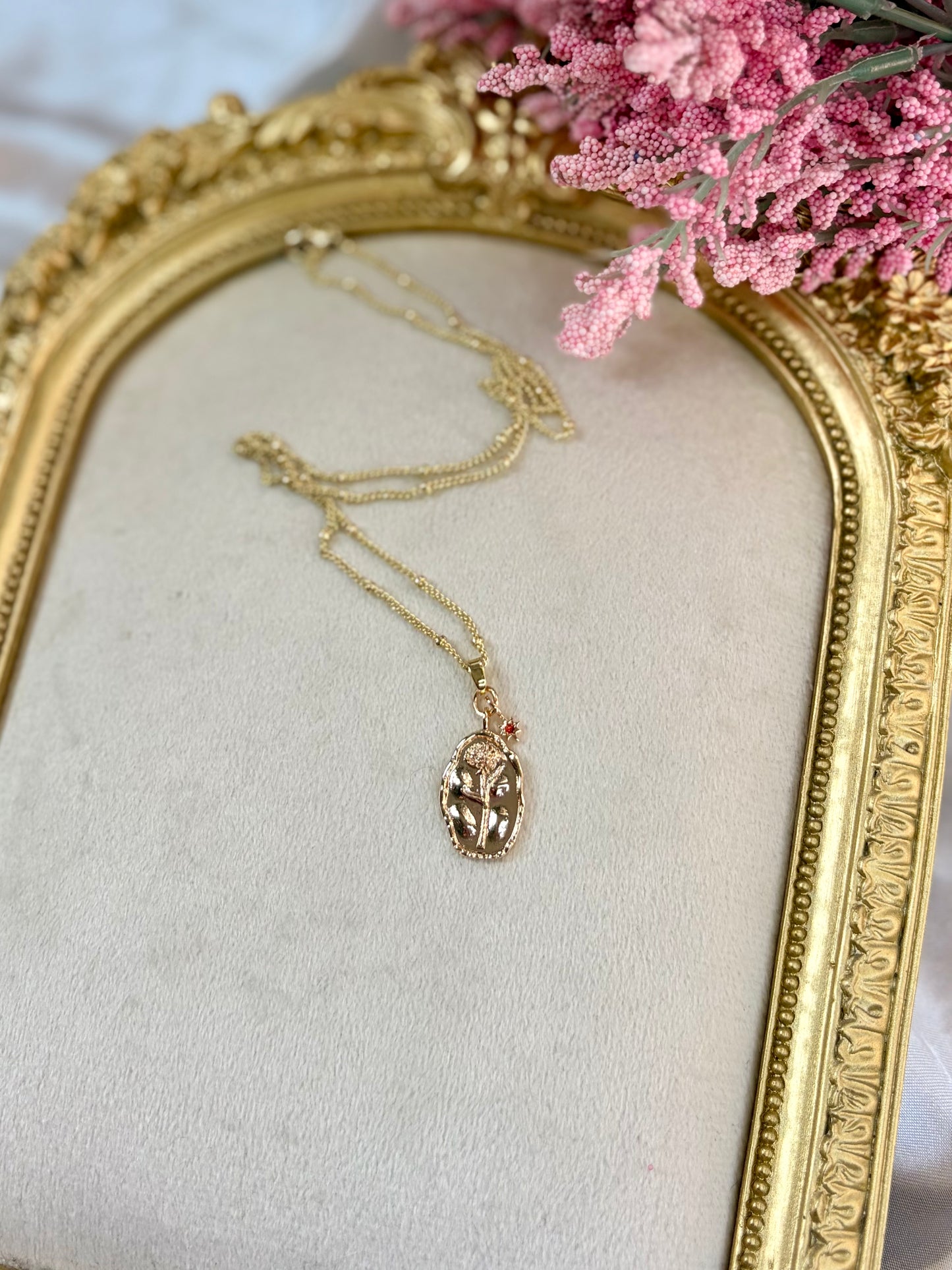 Blood Blossom Necklace