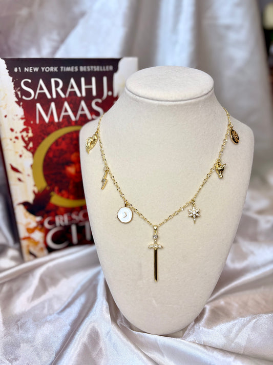 Urban Fantasy Charm Necklace