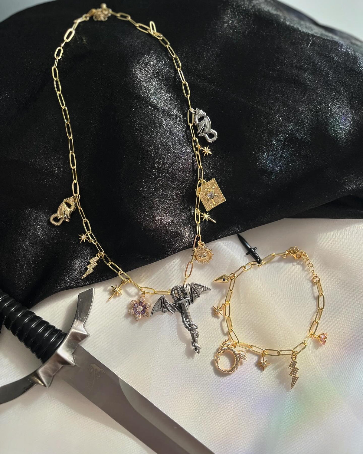Fourth Wing Charm Necklace