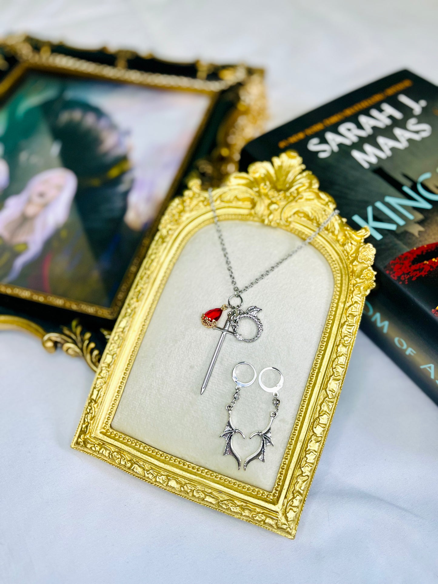 "Witchling" Cluster Necklace