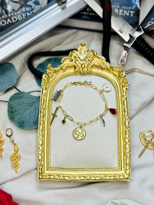 Crowns of Nyaxia Charm Bracelet