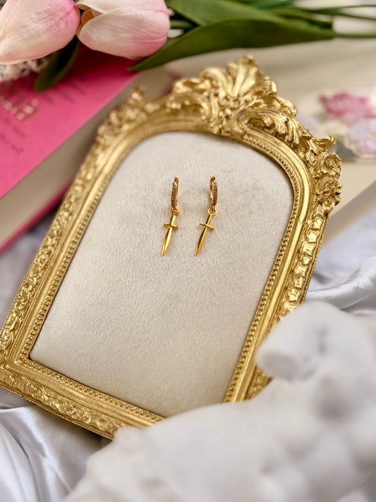 Love is a Dagger Earrings