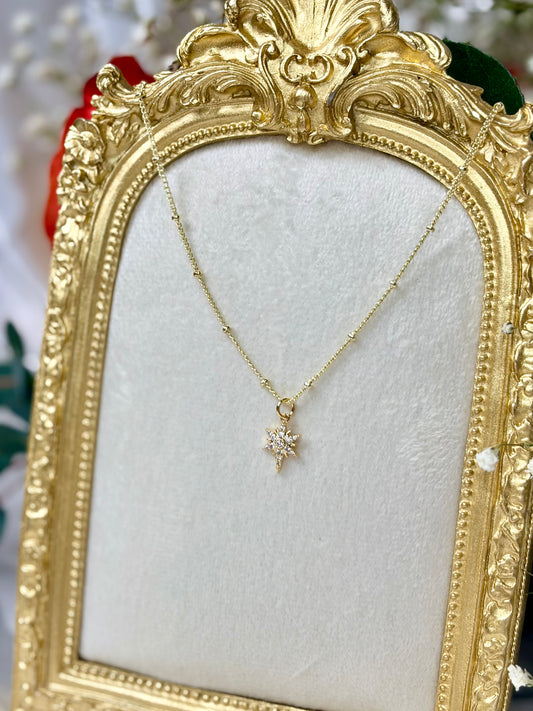 Eight Pointed Star Necklace