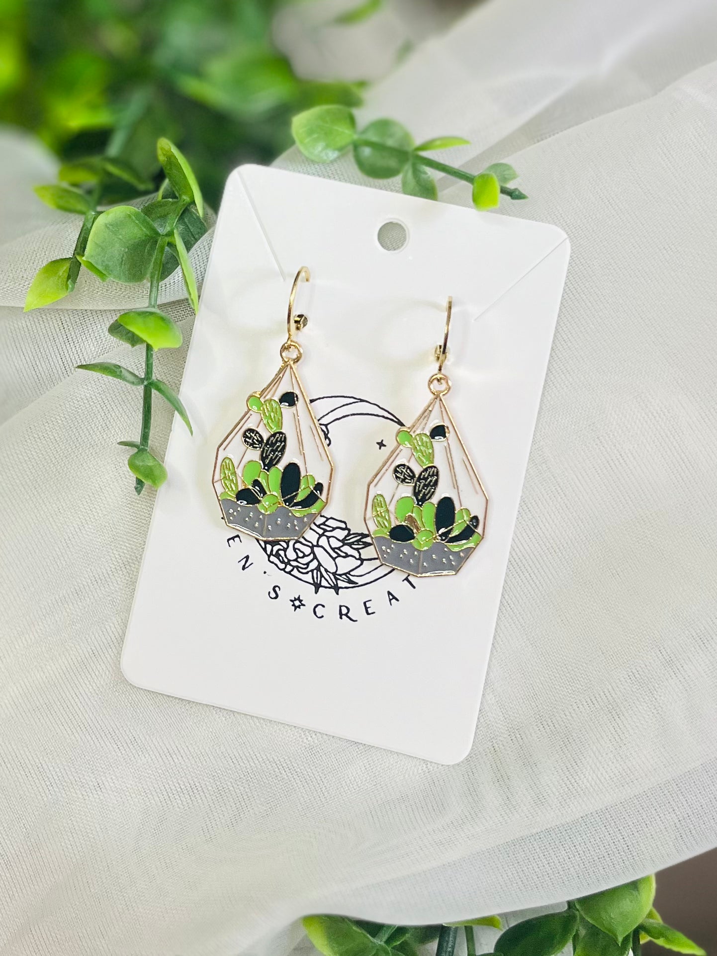 Terrarium Earrings