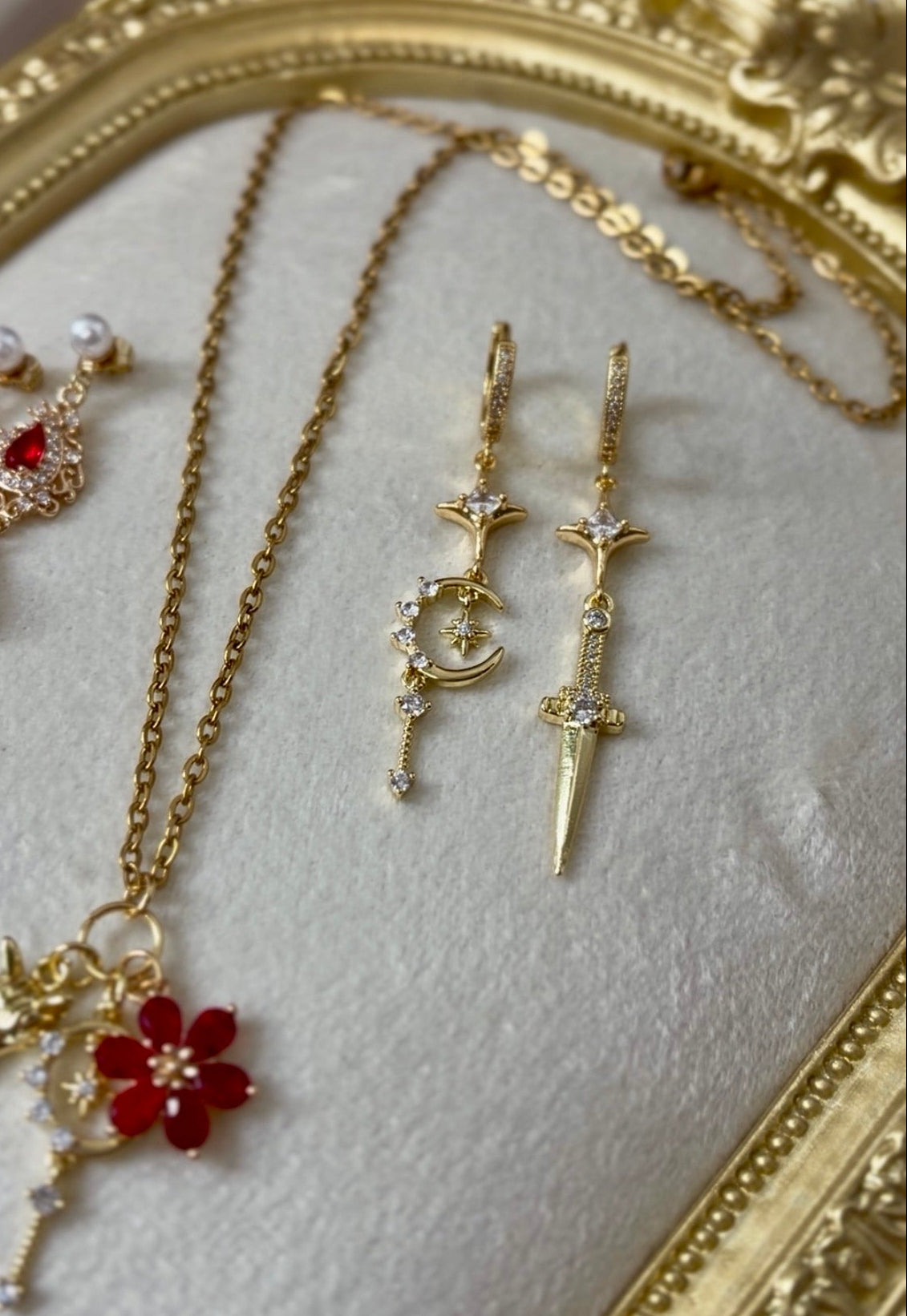 "Death is my Shadow" Earrings