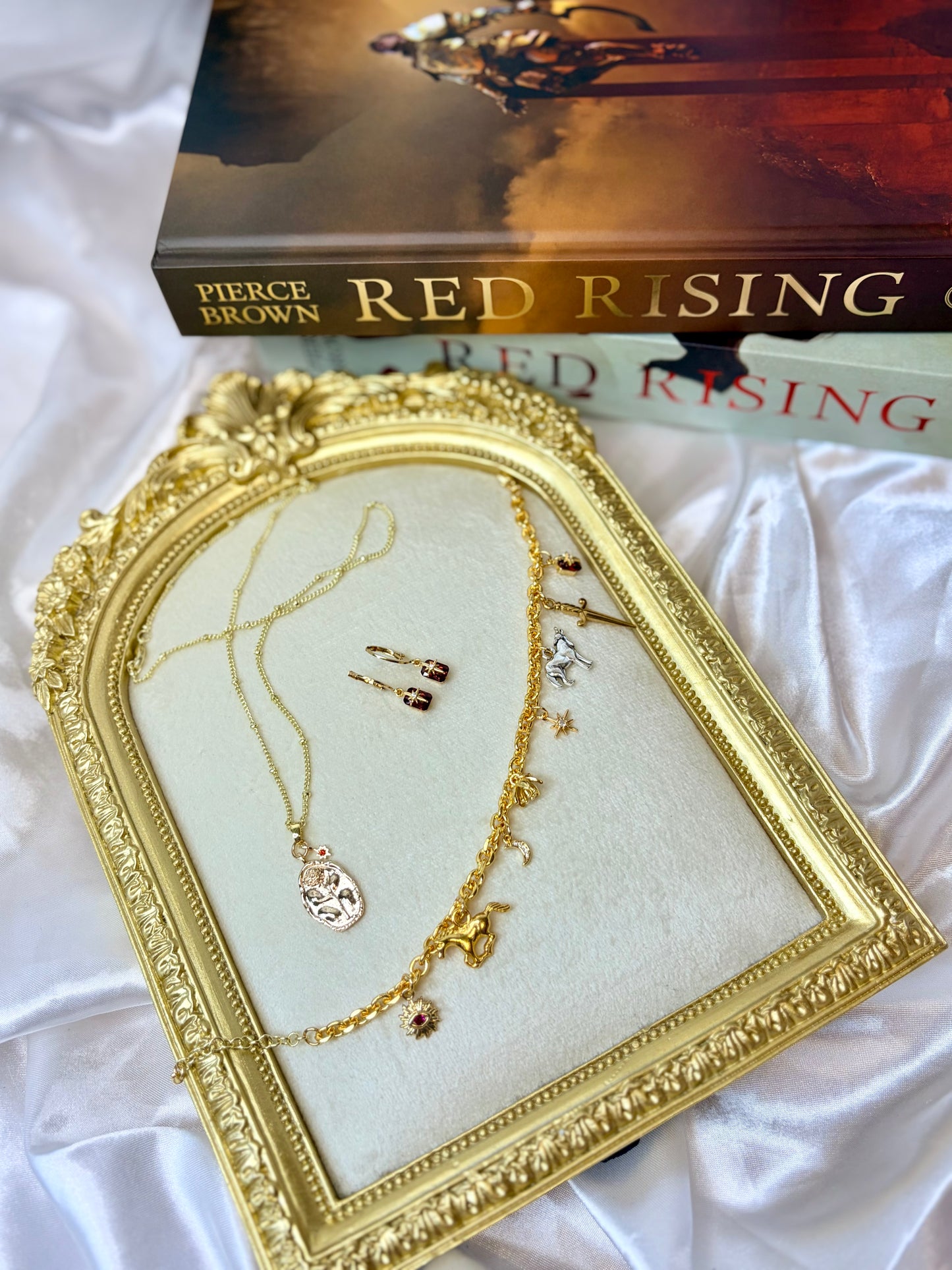 Red Rising Charm Bracelet