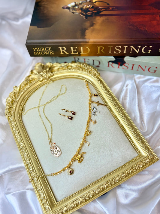 Red Rising Charm Bracelet