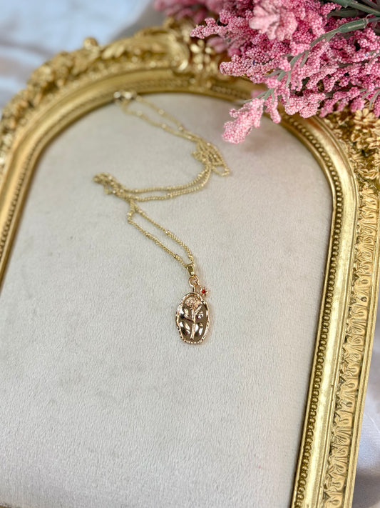 Blood Blossom Necklace