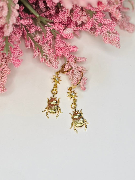 Beetle Earrings